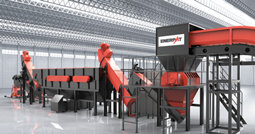 天津某閥門制造公司定制鐵屑壓餅機案例