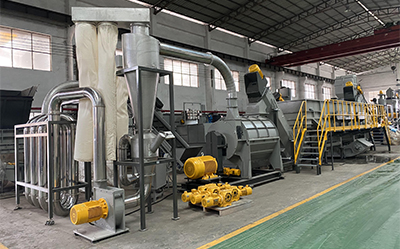 中天科技定制編織袋破碎清洗案例