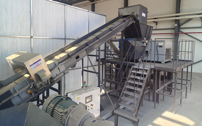 華友鈷業(yè)定制噸包袋破碎清洗造粒線案例