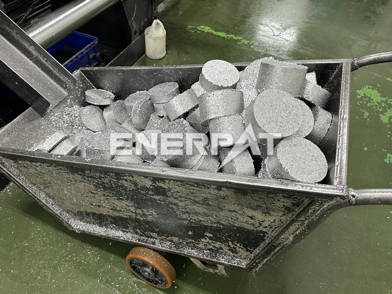 切削鋁屑壓餅機