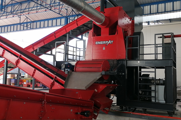 印度某鋁回收行業(yè)鋁廢料破碎設(shè)備案例