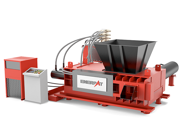 金屬壓塊打包機(jī)（料斗式）
